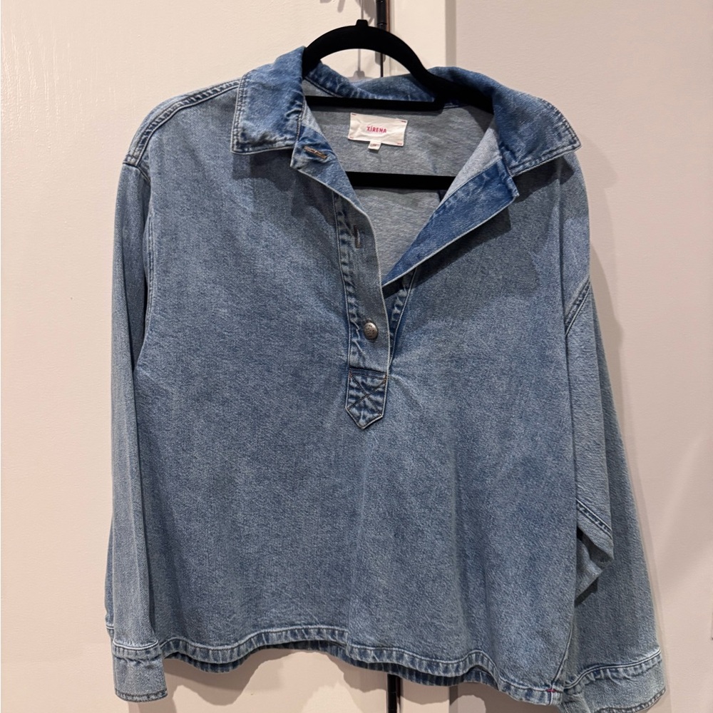 Xirena Denim Long Sleeve Shirt